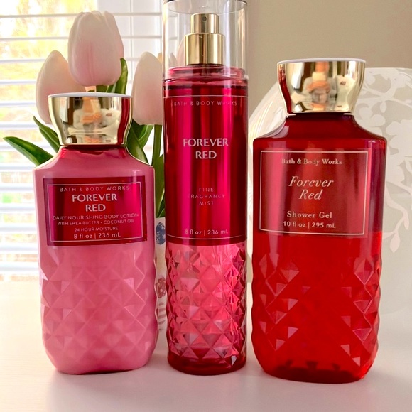 Bath & Body Works Bath & Body Forever Red Bath And Body Works Body
